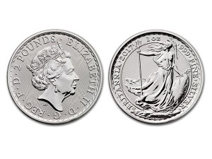 2017英國大不列顛20周年紀念銀幣1盎司