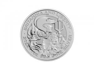 2024英國大不列顛女神與美國自由女神銀幣1盎司