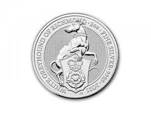 2021英都鐸獸格雷伊獵犬銀幣2盎司