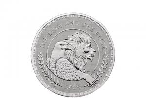 2025英國皇家英國獅與美國鷹銀幣5盎司