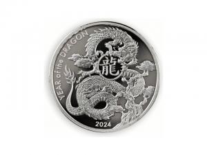2024 Asahi旭日龍年銀章1盎司
