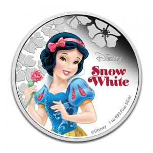 2015迪士尼白雪公主銀幣1盎司