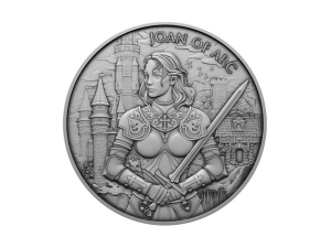 傳奇勇士系列 - 聖女貞德銀章1盎司