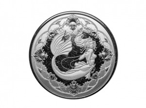 2022薩摩亞人魚公主銀幣1盎司