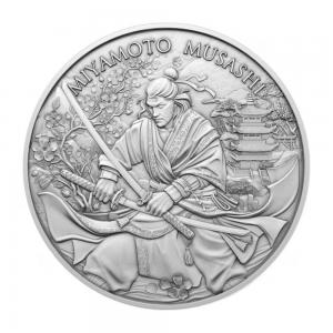傳奇勇士系列 - 宮本武藏銀章1盎司
