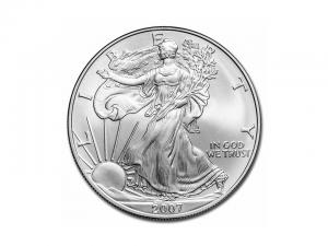 2007美國鷹揚銀幣1盎司
