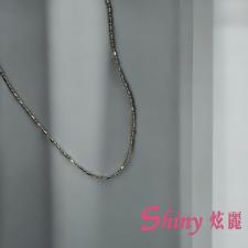 S925項鍊細珠銀鏈 45cm