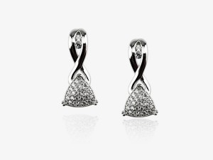 925純銀耳環-微心愛戀NO1