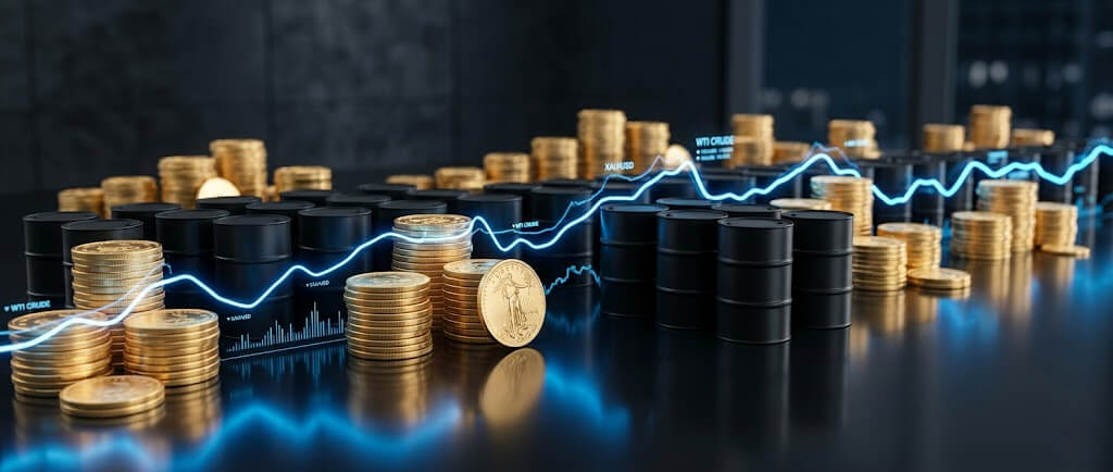 黃金與原油市場趨勢橫幅